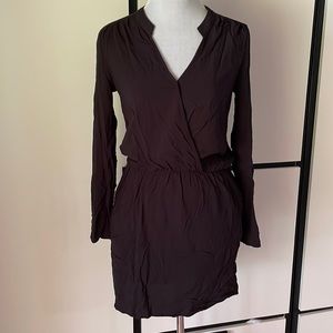 Black Splendid pullover mini dress small